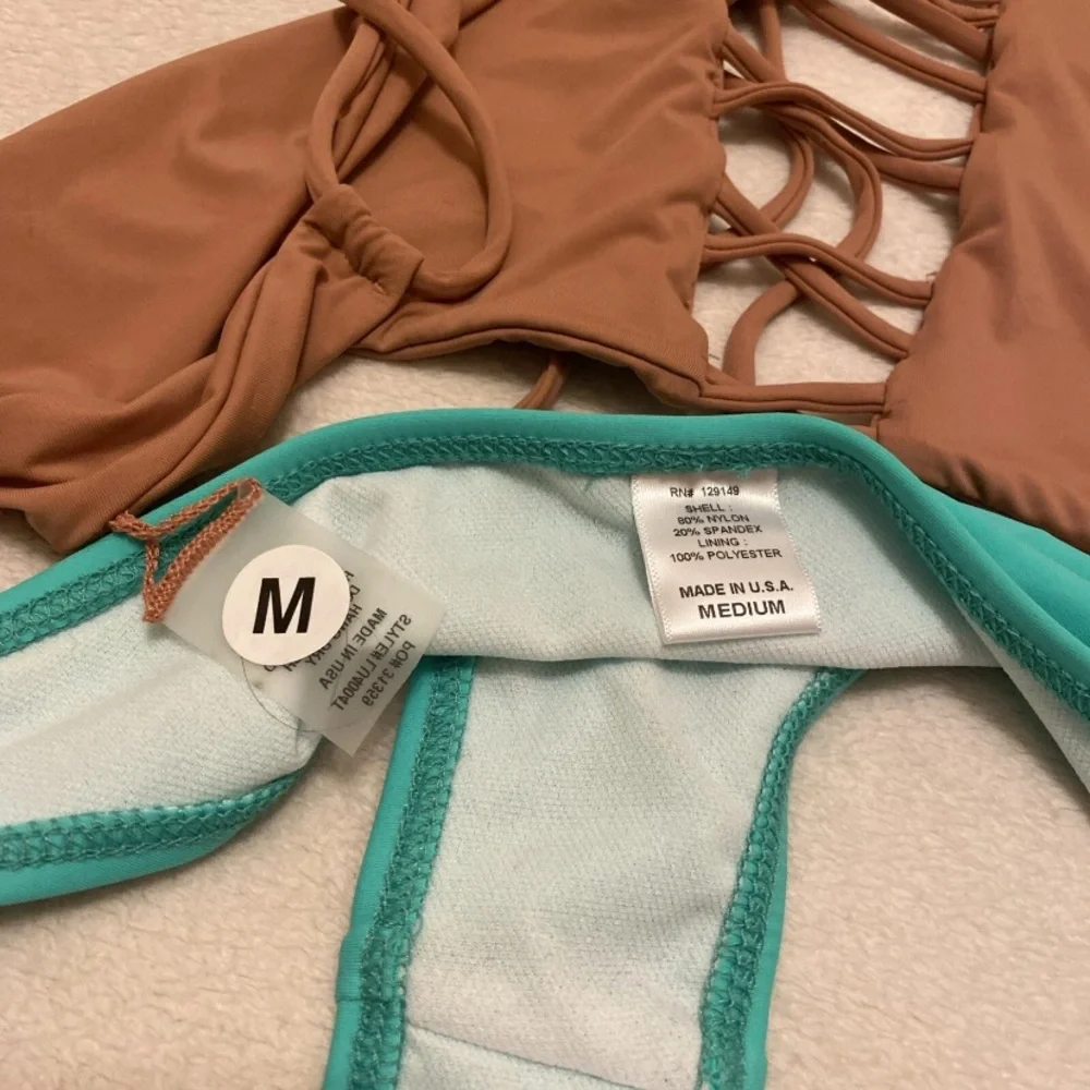 Dippin' Daisy's Milk Chocolate & Seafoam Bikini